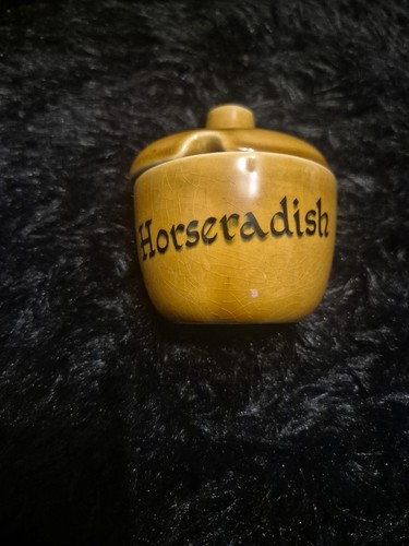 Horseradish pot vintage - ,