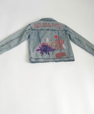 Oversized Light-Wash Denim