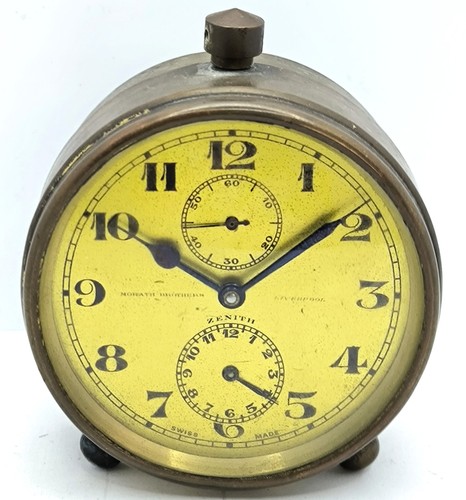 Antique zenith watch - co, brass