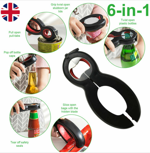Multi opener stainless - 6, in
