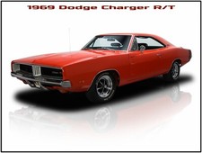 1969 Dodge Charger R/T Metal