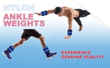 Ankle Weights Adjustable Leg Wrist Strap Running Boxing Braclets Straps Gym