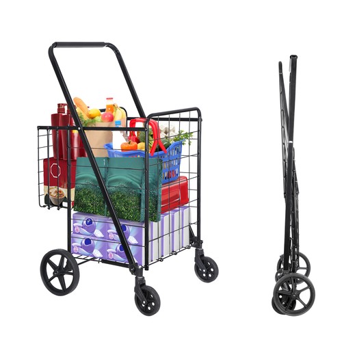 Foldable shopping cart - shopping, with