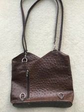 Leather Rucksack Backpack