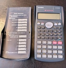 Casio fx-82MS Scientific Black Calculator with case