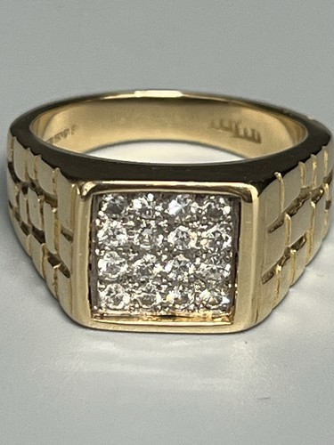 18ct gold gents - 18ct,