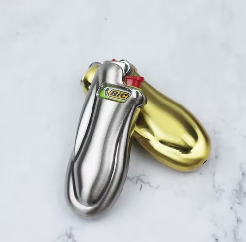 Bic mini metallic lighter - j5,