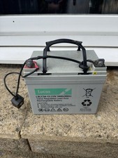 LUCAS LSLC34-12 Lead Acid Battery 12V 34AH,  Torberry Cable, for Golf Trolley