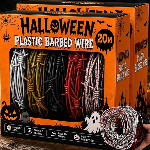 Halloween fake barbed wire - fake,