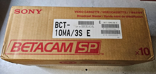 Sony bct 10ma - betacam, tape