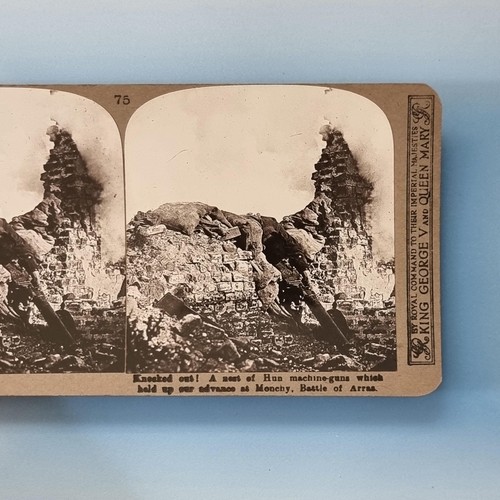 Ww1 military stereoview - stereoview, c1916