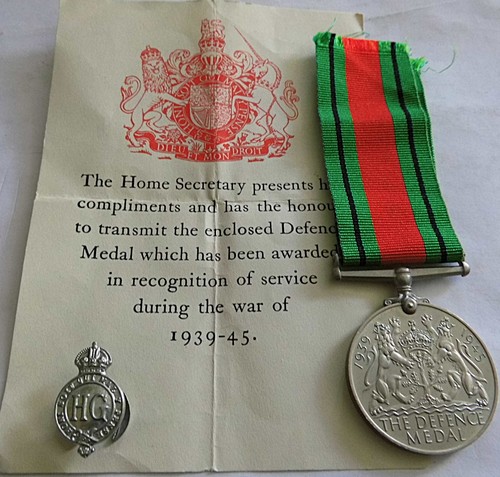 Ww2 home guard - defence, medal