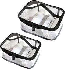 Clear Toiletry Bag, Kememo