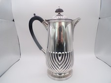 Antique Sterling Silver Coffee Pot Birmingham 1903 Elkington & co 465g