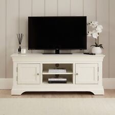 Wilmslow White  Widescreen TV Unit - Up TO 60" TV  - SLIGHT SECONDS- WLM28-F346