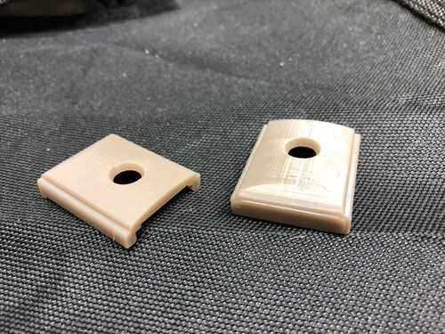 Replica handle end cap - replica handle,