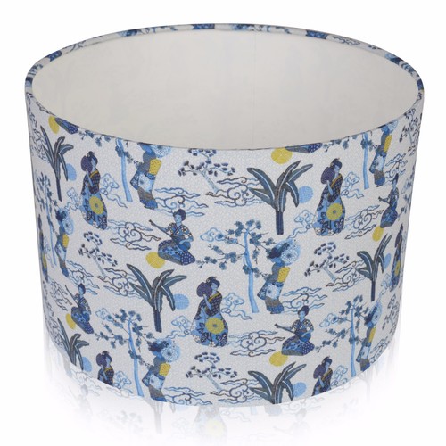 Oriental blue and white - blue,
