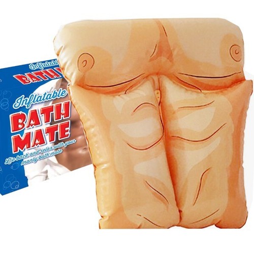 Funny bath pillow male chest - funny,