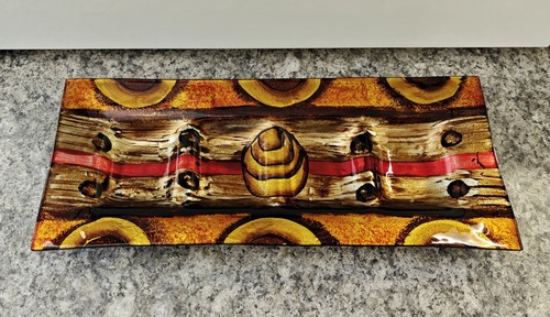 Spanish fused glass - spanish, serving