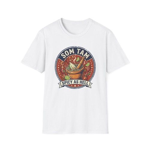 Som tam shirt thai food - thai,