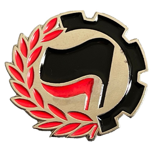 Antifa enamel pin badge afa - antifa,