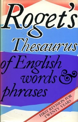 Roget thesaurus english - thesaurus, of