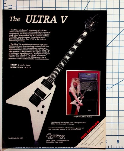 Vintage carvin ultra - ultra, v