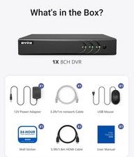 CCTV ANNKE 8 Channel DVR 3k