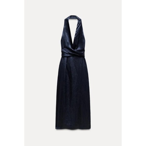 Zara satin halter neck - zara,