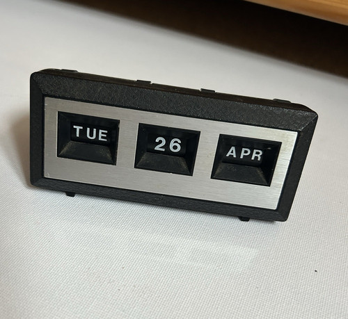 Vintage perpetual flip desk - perpetual,