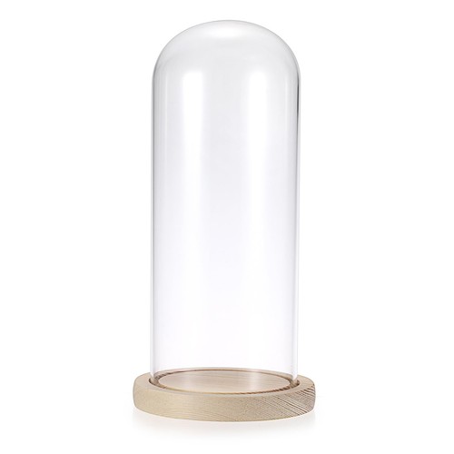 Glass display cloche - glass,