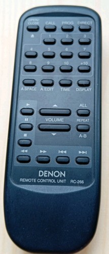 Genuine denon 266 player - rc-266,