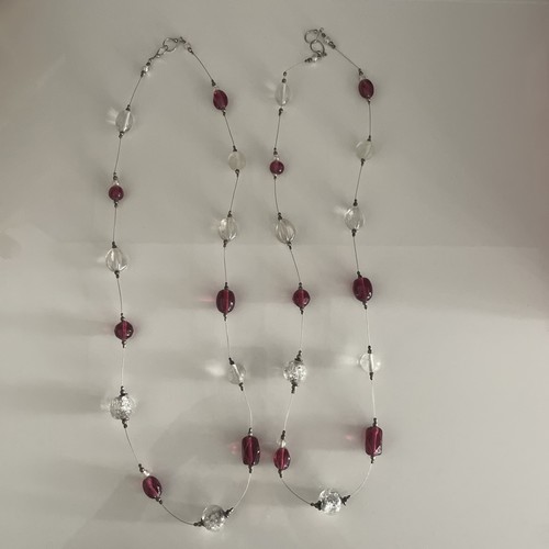 Glass bead curtain tie - curtain, backs