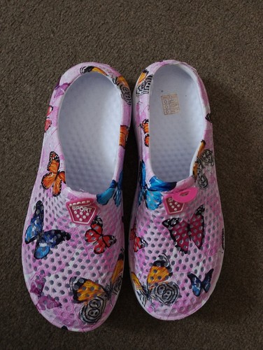 Ladies croc style sandal with - croc,