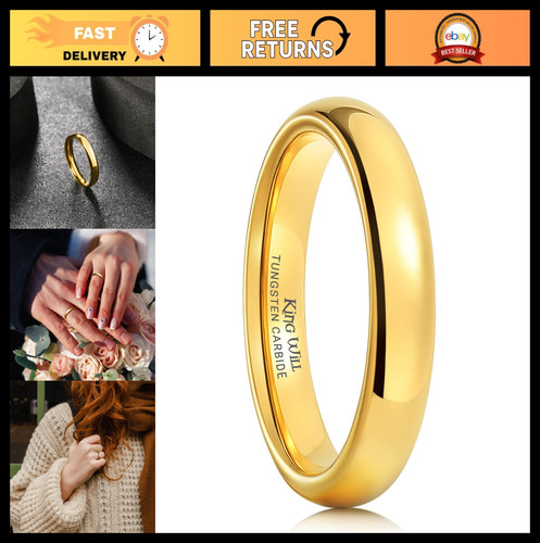 Tungsten carbide wedding band - tungsten,