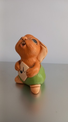 Pendelfin green rolly rabbit - 'rolly,