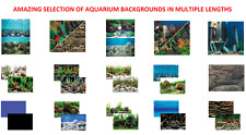 Seaview Quality Aquarium Fish Tank 18'' Tall Background Range Picture Backing