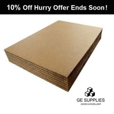 800mm x 600mm Double and Single Wall Cardboard Sheets Pads Art Craft Board