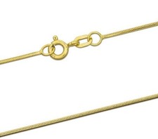9ct Yellow Gold Snake Chain