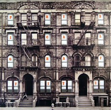 VINYL RECORD LED ZEPPELIN PHYSICAL GRAFFITI SWAN SONG 1975