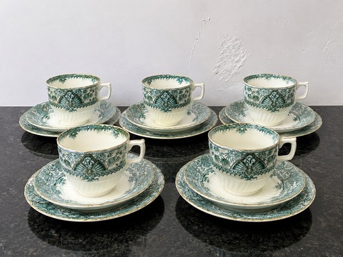 Antique crown pottery queen - crown,
