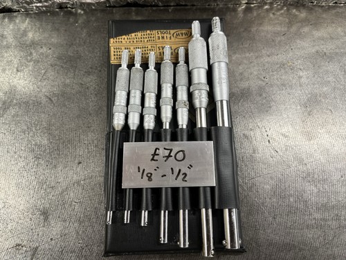 Moore wright 1 2 - &, 1/8”-1/2”
