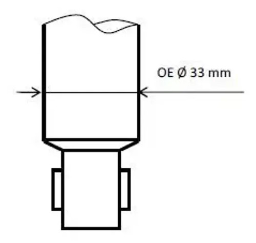 Shock absorber rear - shock, axle
