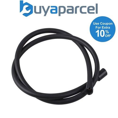 Matt black smooth - shower, hose