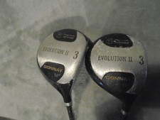 PRE~LOVED 2 DONNAY EVOLUTION II 3 WOODS~ REGULAR GRAPHITE SHAFT~ RIGHT HANDED 