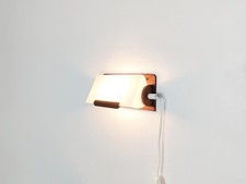 Vintage wall lamp, 1970s reading lamp, bedside light, Swedish Scandinavian