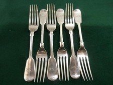 6 Nice Antique Dessert Side