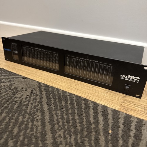Motu hd192 high definition - motu, i/o