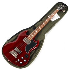 Epiphone EB-3/CH Electric Bass Guitar Red Used From Japan with Soft Case