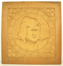 Woman Profile Bas-Relief